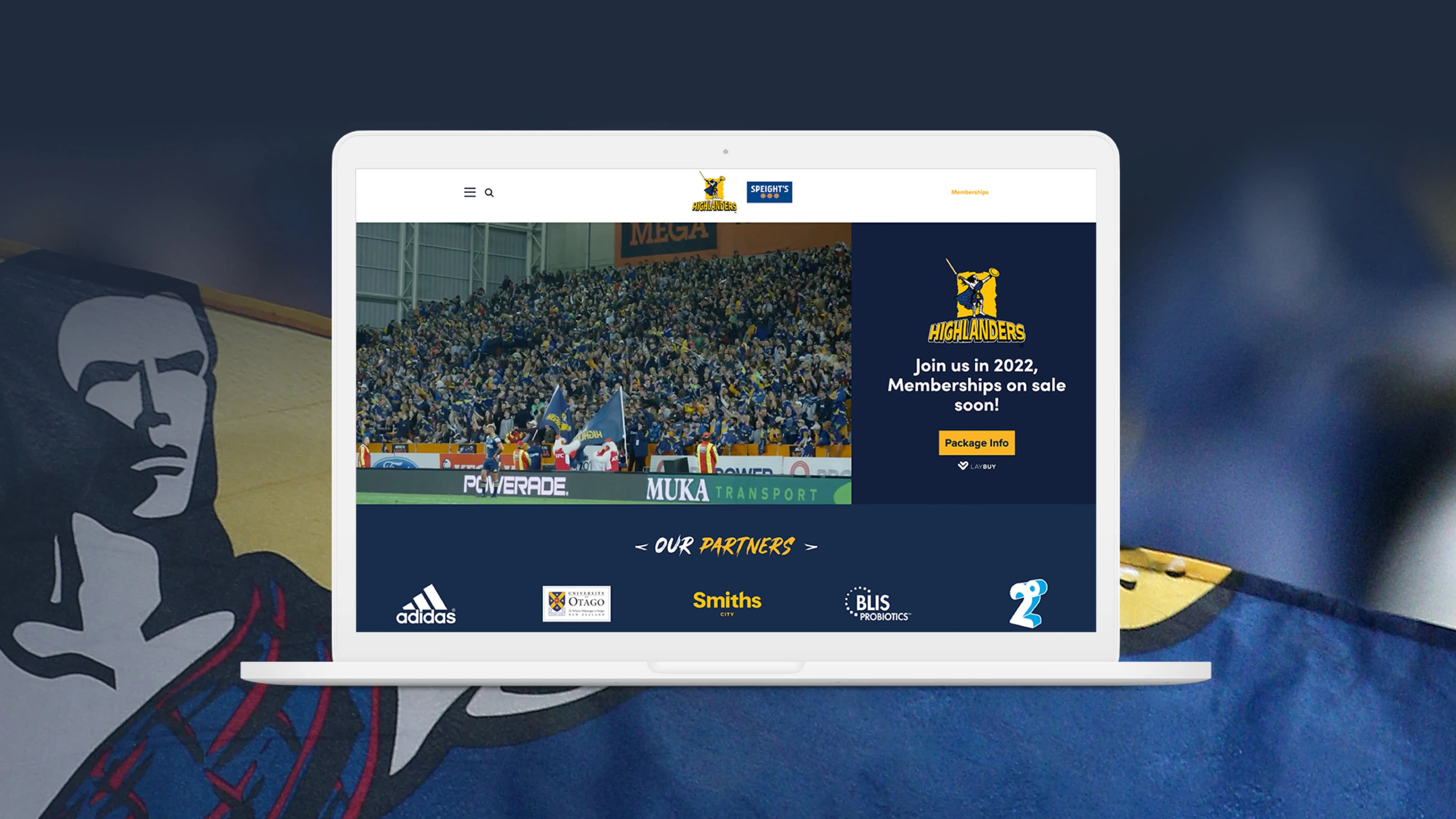 firebrand the highlanders custom website silverstripe design