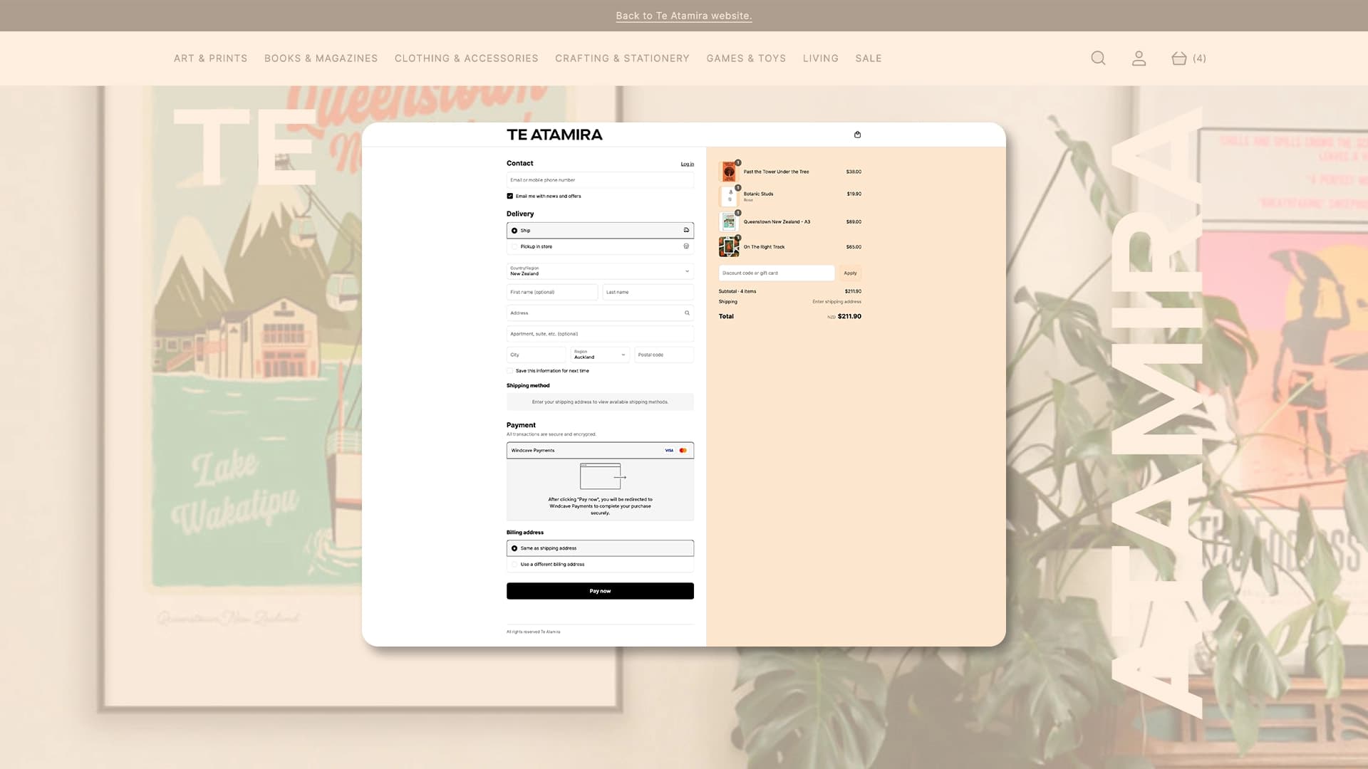 Te Atamira Web