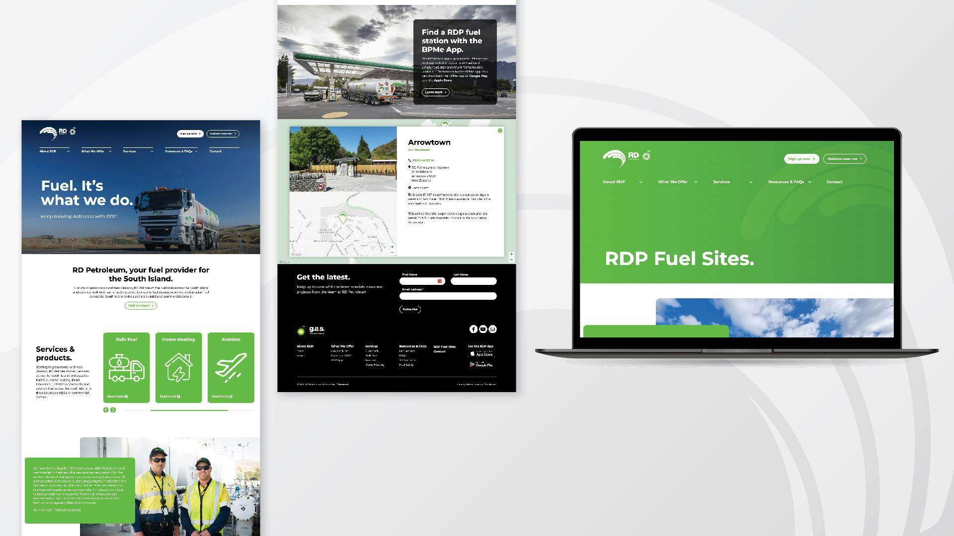 firebrand rd petroleum website design silverstripe